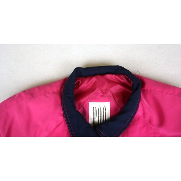 PAO ORIGINALS - WOMEN'S PINK LIGHTWEIGHT JACKET - SIZE 1X - Picture 4 of 6